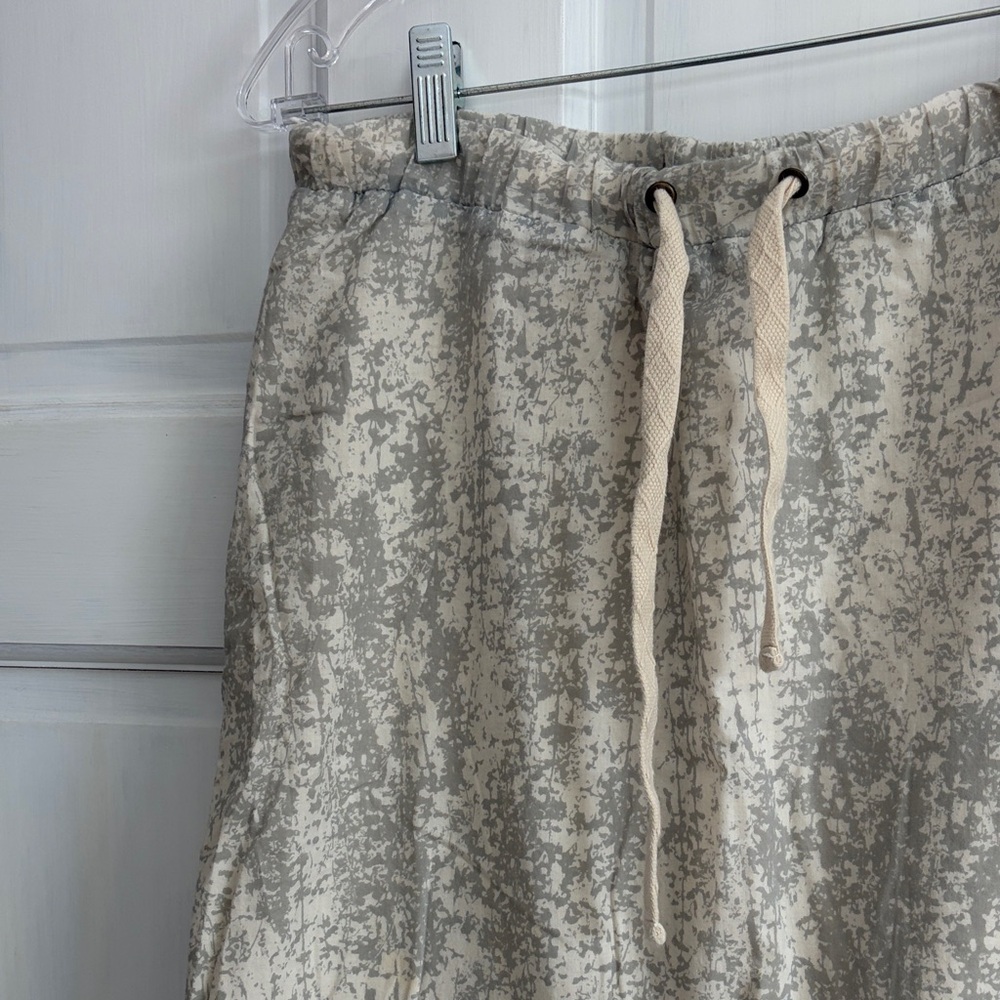 Eddie Bauer lined cotton maxi skirt